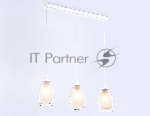 Светильник Ambrella light TR3536/3 WH/CL/FR белый/прозрачный/белый матовый E27*3 max 40W 640*120*820