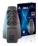 Сетевой фильтр Pilot X-Pro 3 м, 6 розеток, серый, коробка
