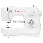 Швейная машина Singer M2405 белый, электромеханическая, вертикальный качающийся, 9 операций, петля полуавтомат
