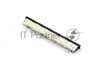Разъем FPC  Half Coverage Bottom Contact 1.0K-BX-30PWB 30 pin высота 2мм шаг 1мм
