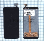 Дисплей для Alcatel One Touch Idol S 6035R черный