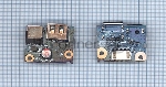 Разъем для ноутбука Lenovo G580 G480 USB 2.0 и DC Jack в сборе на плате