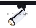 Трековый однофазный светильник Ambrella light GL5154 WH/BK белый/черный GU10 D58*130
