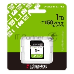 Флеш карта SDXC 1Tb Kingston SDS3/1Tb Canvas Select Plus w/o adapter