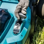 Газонокосилка аккумуляторная Makita LM004GU102, 40 В, 4 Ач, вид 8