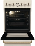 Плита электрическая Gorenje GECS5B70CLI бежевый, конфорок 4 электрических, духовка 70 л, 50 см x 85 см x 59.4 см, вид 23