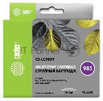Картридж струйный Cactus CS-LC985Y желтый (15 мл) для Brother DCPJ315W/DCPJ515W/MFCJ265W