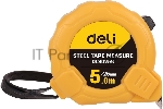 Рулетка Deli DL9025B 5мx25мм Метрическая. Корпус ударопрочный.