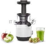 Соковыжималка Moulinex ZU150110 белый/черный, шнековая вертикальная, 150 Вт, 800 мл, электронное, реверс, вид 39