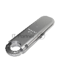 Флешка USB Maxvi P2 (FD32GBUSB20C10P2 silver), 32Gb, USB 2.0, R/W 12/5, серебристый