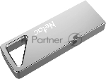 Флешка USB Netac U326 (NT03U326N-008G-20PN), 8Gb, USB 2.0, R/W 50/15, серебристый
