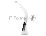 Светодиодная настольная лампа с дисплеем Ambrella light DE508 WH белый LED 3000-6400K 6W+LCD 2W