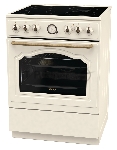 Плита электрическая Gorenje GECS6B70CLI бежевая, конфорок 4 электрических, духовка 71 л, 60 см x 85 см x 60 см, вид 25
