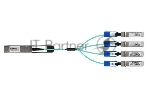 Кабель LR-LINK OPTICAL QSFP28 100G 3M LRAOC-QSFP28-4SFP28-3M