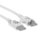 Кабель USB Defender F182 TypeC-TypeC 2м, белый