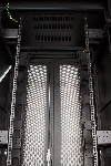 Шкаф серверный Lanmaster Business (TWT-CBB-47U-8X12-P1) напольный 47U 800x1200мм пер.дв.перфор. задн.дв.перфор.2-хст. 2 бок.пан. 800кг черный