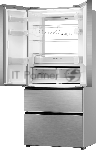 Холодильник Haier HB16FRSAAAERU серебристый трехкамерный 338/109л морозилка снизу, No Frost, вид 17