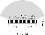Лампа светодиодная Gauss Elementary GX53 6Вт цок.:GX53 таблетка 220B 2700K св.свеч.бел.теп. (упак.:10шт) (83816)