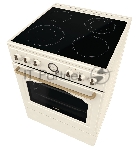 Плита электрическая Gorenje GECS6B70CLI бежевая, конфорок 4 электрических, духовка 71 л, 60 см x 85 см x 60 см, вид 24