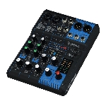 Пульт Yamaha [MG06X] 6-канальный микшерный пульт: макс. 2 микрофонных/6 линейных входов (2 моно + 2 стерео)/1 стереошина, микрофонные предусилители D-PRE, Фантомное питание +48 В, Высококачественные эффекты: SPX с 6 программами
