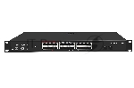 Коммутатор GIGALINK GL-SW-G005-24P, 24×1 Гбит/с PoE + 2×1 Гбит/с SFP, неуправляемый