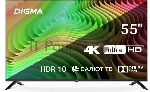 Телевизор Digma 55" DM-LED55UBB40 черный LED UHD 60Hz Салют ТВ