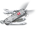 Нож перочинный Victorinox Signature Lite (0.6226.T7) 7функц. серый