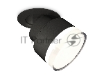 Светильник Ambrella Light XM8102528 SBK/FR/CL черный песок/белый матовый/прозрачный GX53 (A2242, A2106, C8102, N8399)
