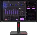 Монитор 23.8" Lenovo ThinkVision T24i-30 IPS 1920x1080, 60 Гц, 4 мс, 16:9, 250 кд/м², HDMI 1.4, DP 1.2, VGA, USB Hub (4x USB 3.2), 3.5 Jack, HDR10, черный
