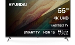 Телевизор Hyundai 55" H-LED55BU7009 черный LED UHD 60Hz Smart TV