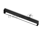 Светильник светодиодный трековый для шинопровода Magnetic Ambrella light GL1660 BK черный IP20 15W 4200K 220V 120° 342*25*42 (Без ПДУ)