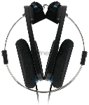 Проводные наушники KOSS Porta Pro Classic черный/голубой, накладные, проводной, складная конструкция, вид 25