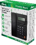 Телефон проводной Ritmix RT-420 черный