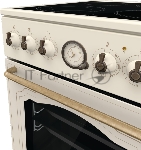 Плита электрическая Gorenje GECS5B70CLI бежевый, конфорок 4 электрических, духовка 70 л, 50 см x 85 см x 59.4 см, вид 15