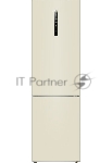Холодильник Haier C2F637CCGU1 бежевый, двухкамерный, 278/108л, морозилка снизу, No Frost