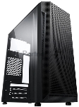 Компьютерный корпус ACD Coffre 104G mATX, Black, CPU 140мм, VGA 245мм, PSU 285мм, 2x3.5INT, 1x2.5INT, 2xUSB 2.0, 1xUSB 3.0, HD Audio, w/o FAN, w/o PSU, TG