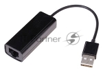Адаптер USB Ethernet Кабель-адаптер USB2.0 -> RJ45 10/100 Мбит/с, 10см. 5bites UA2-45-02BK, вид 6