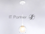 Светильник Ambrella light TR3538 WH/CL/FR белый/прозрачный/белый матовый E27 max 40W D130*800
