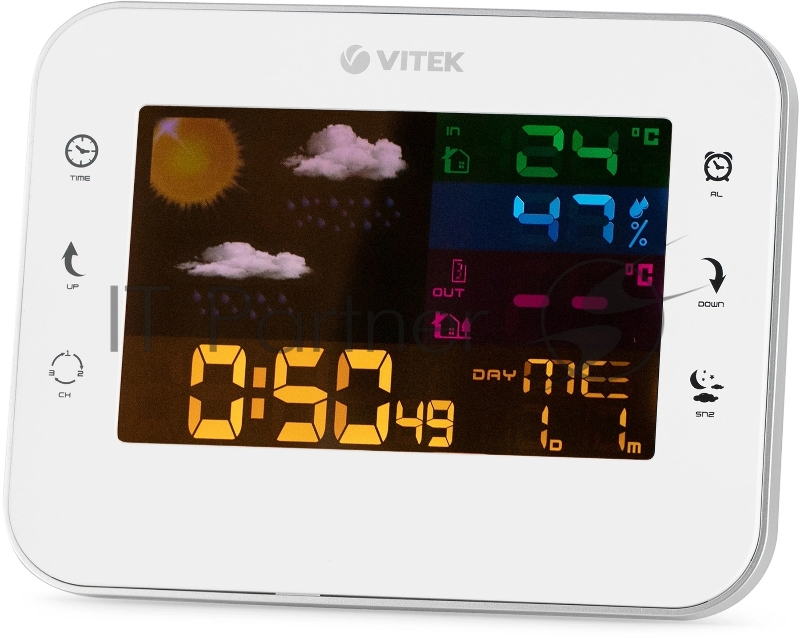 Погодная станция Vitek VT-6412 белый