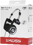 Проводные наушники KOSS Porta Pro Classic черный/голубой, накладные, проводной, складная конструкция, вид 22