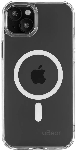 Чехол (клип-кейс) uBear для Apple iPhone 15 Plus Real Mag Case with MagSafe прозрачный (CS254TT67RL-I23M)