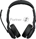 Гарнитура Jabra Evolve2 55 чёрный, беспроводная, Bluetooth, до 18 ч
