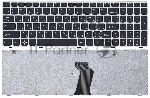 Клавиатура для ноутбука Lenovo Ideapad G580 G585 Z580 Z585 Z780 G780 черная с белой рамкой