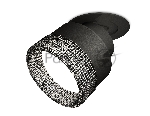 Светильник Ambrella Light XM8102541 SBK/BK черный песок/тонированный GX53 (A2242, A2106, C8102, N8484)