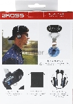 Проводные наушники KOSS Porta Pro Classic черный/голубой, накладные, проводной, складная конструкция, вид 20