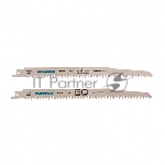 Полотна по дереву для сабельной пилы 4052 - S1531L, 210 x 5-6,5 мм, фигур. рез, 2 шт Gross