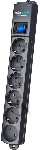 Сетевой фильтр Pilot S Max (5 euros + 1GP), 15A/3.5kVA, automatic, 10 m, graphite, вид 11