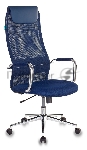 Кресло Бюрократ KB-9N/DB/TW-10N TW-01 TW-11 синий, сетка