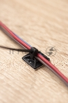 Площадка EKF plc-20x20-b самоклеящаяся (20х20 мм.) черная (100 шт.) EKF