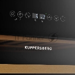 Винный шкаф Kuppersberg RBW 86, встраиваемый, High-Tech, объем 129 л, вместимость 46 бутылок, диапазон температуры 5-22 градусов, сенсорное открытие двери, 4 полки из бука, LCD дисплей, уровень шума 40 дБ, черный
